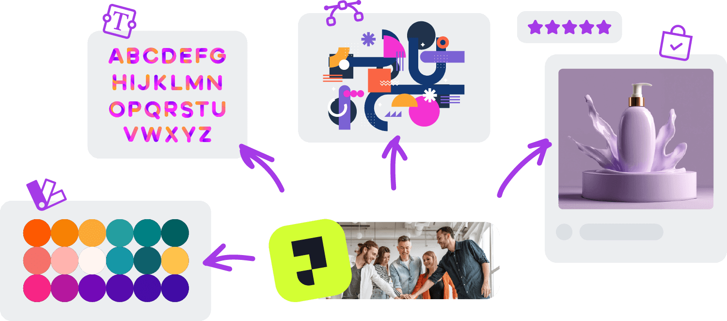 Arculattervezés részegységei