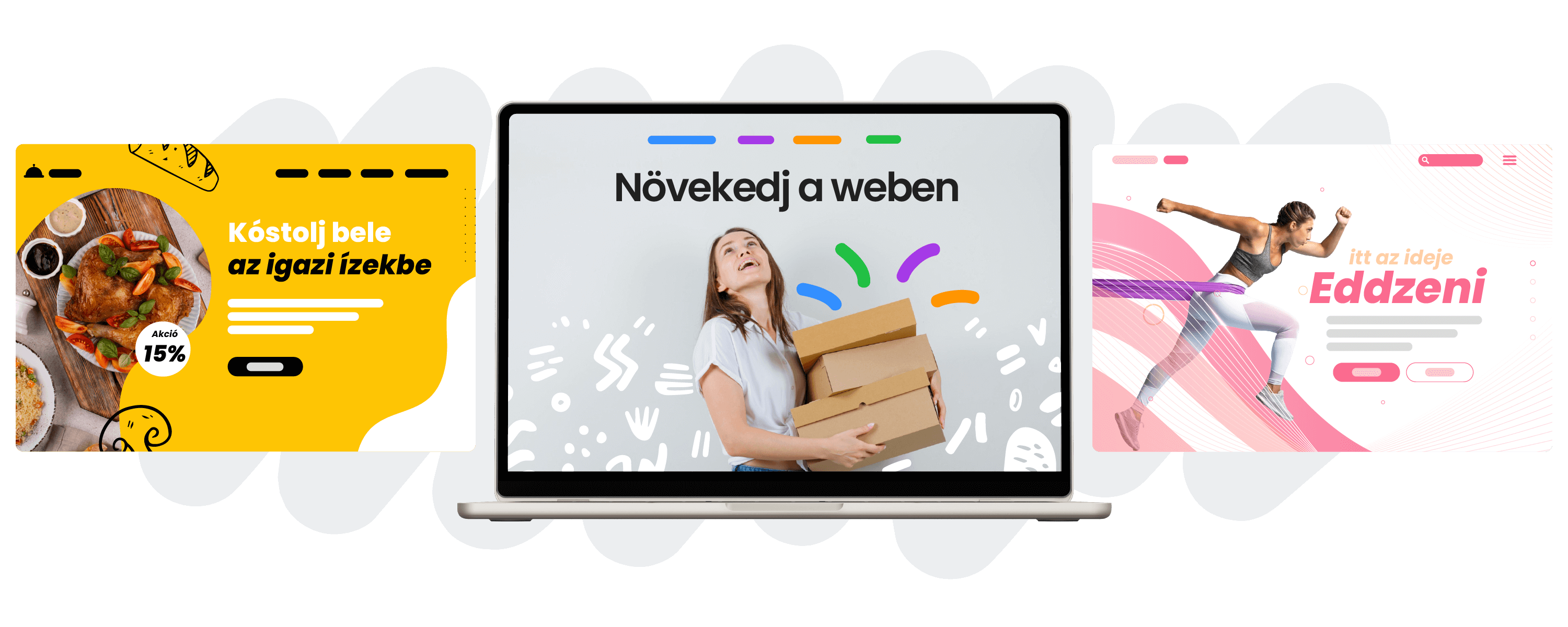 Modern weboldal és arculattervezés kis- és középvállalkozások számára